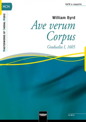 Ave verum corpus Choral single edition SATB