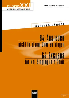 64 Excuses for Not Singing in a Choir Choral single edition SATB