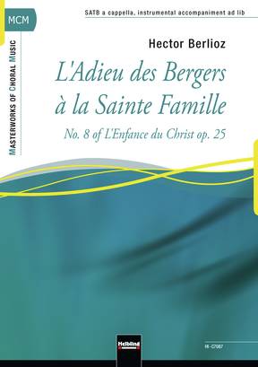 L'Adieu des Bergers à la Saint Famille Choral single edition SATB