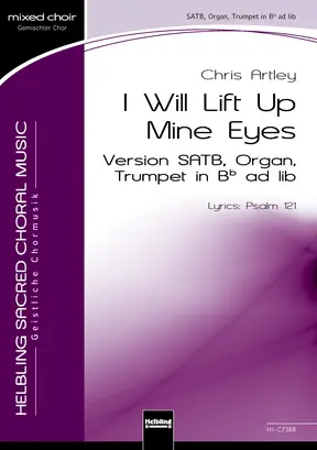 I Will Lift Up Mine Eyes Choral single edition SATB