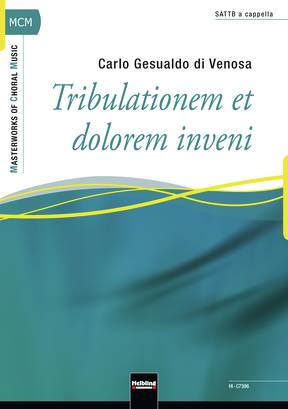 Tribulationem et dolorem inveni Choral single edition SATTB
