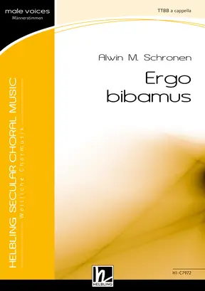 Ergo bibamus Choral single edition TTBB