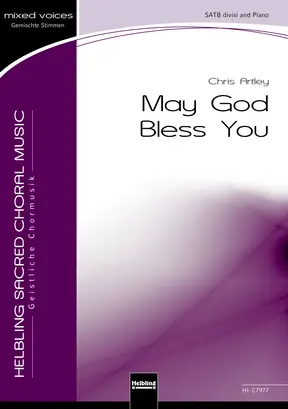 May God Bless You Choral single edition SATB divisi