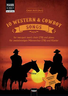 10 Western & Cowboy Songs Choral Collection TB