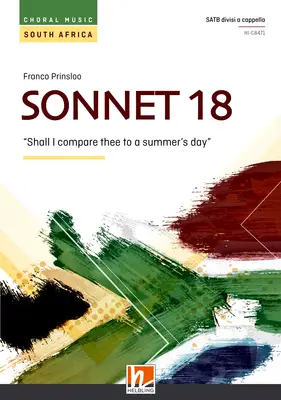 Sonnet 18 Choral single edition SATB divisi