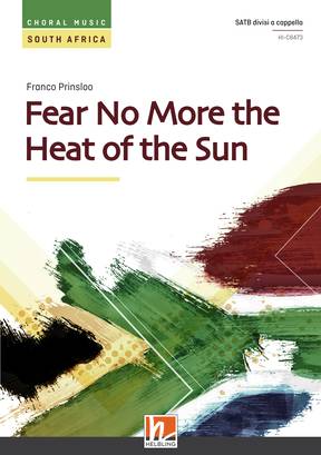 Fear No More the Heat of the Sun Choral single edition SATB divisi