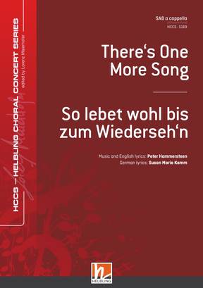 There's One More Song Choral single edition SAB