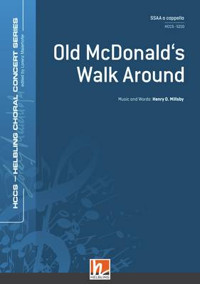 Old McDonald's Walk Around Choral single edition SSAA