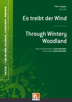 Through Wintery Woodland Choral single edition TTBB