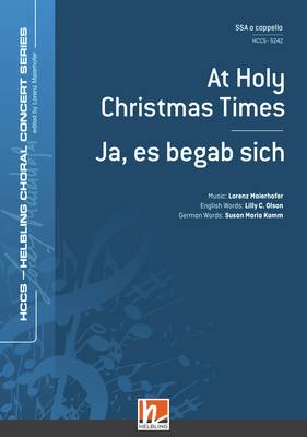 At Holy Christmas Time Choral single edition SAA