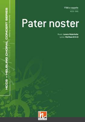 Pater noster Choral single edition TTBB divisi