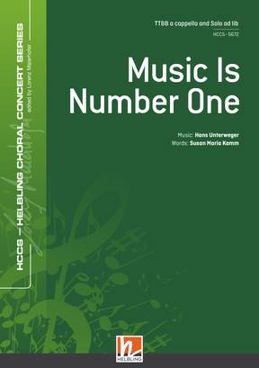 Music Is Number One Choral single edition TTBB