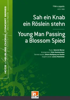 Young Man Passing a Blossom Spied Choral single edition TTBB