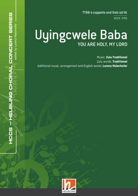 Uyingcwele Baba Choral single edition TTBB