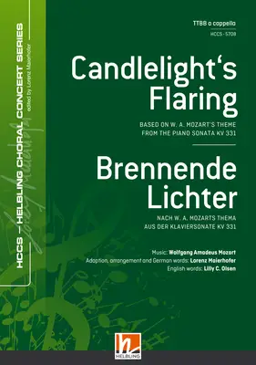 Candlelight's Flaring Choral single edition TTBB