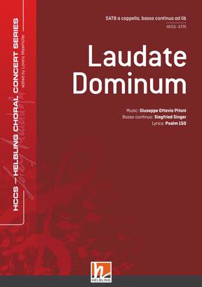 Laudate Dominum Choral single edition SATB