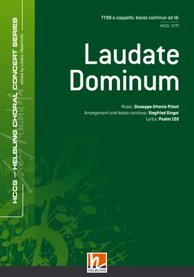 Laudate Dominum Choral single edition TTBB