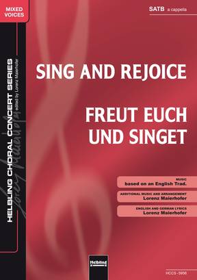 Sing and Rejoice Choral single edition SATB