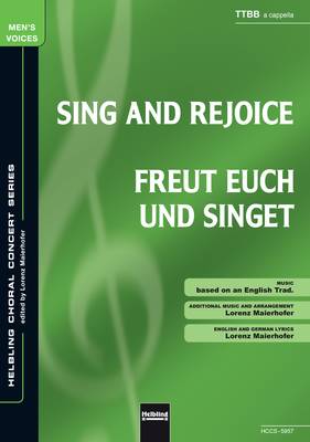 Sing and Rejoice Choral single edition TTBB