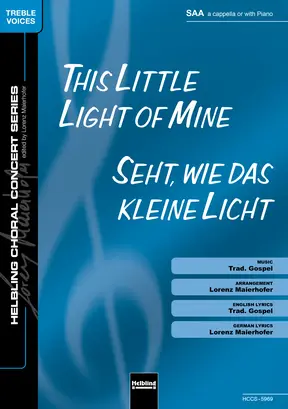 This Little Light of Mine Choral single edition SAA