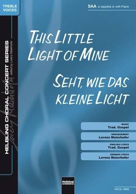 This Little Light of Mine Choral single edition SAA