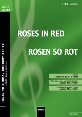 Roses in Red Choral single edition TTBB