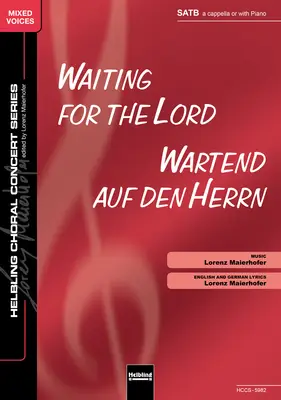 Waiting for the Lord Choral single edition SATB