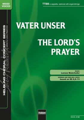 The Lord's Prayer Choral single edition TTBB