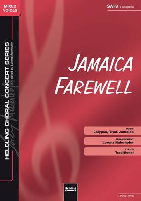 Jamaica Farewell Choral single edition SATB