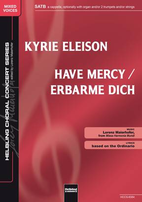 Kyrie eleison Choral single edition SATB