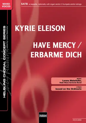 Kyrie eleison Choral single edition SATB