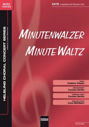 Minute Waltz Choral single edition SATB