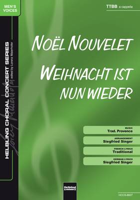 Noël nouvelet Choral single edition TTBB