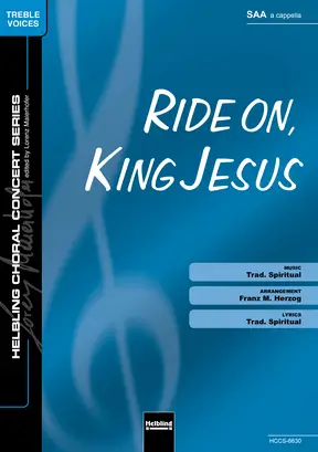 Ride on, King Jesus Choral single edition SAA