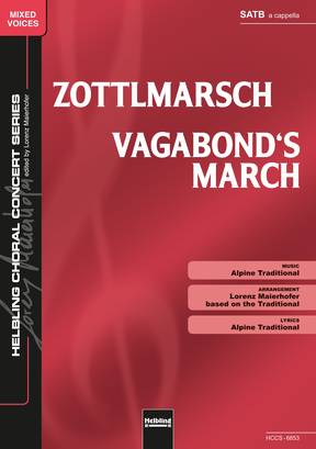 Vagabond's March Choral single edition SATB