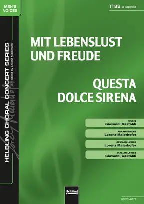 Questa dolce Sirena Choral single edition TTBB