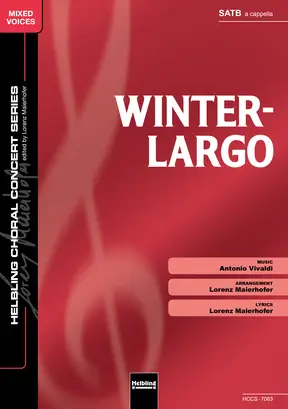 Winter Largo Choral single edition SA(T)B