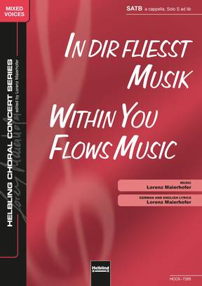 Within You Flows Music Choral single edition SATB