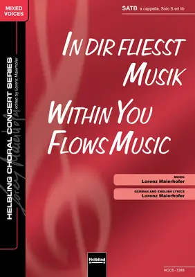 Within You Flows Music Choral single edition SATB