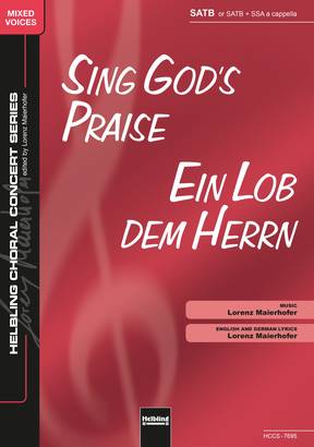 Sing God's Praise Choral single edition SATB