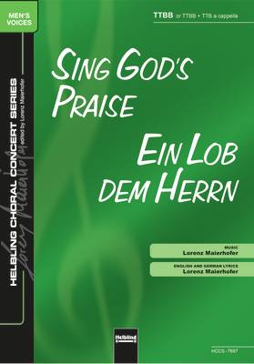 Sing God's Praise Choral single edition TTBB