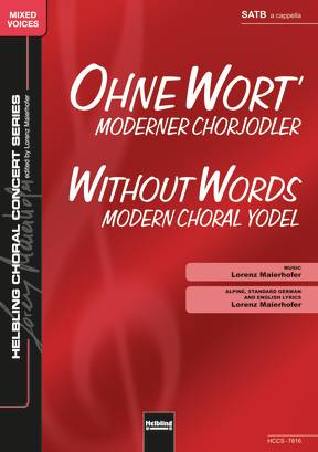 Without Words Choral single edition SATB