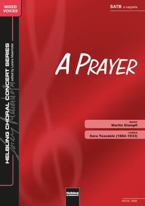 A Prayer Choral single edition SSATBB