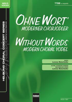 Without Words Choral single edition TTBB