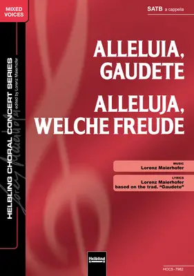 Alleluia, gaudete Choral single edition SATB