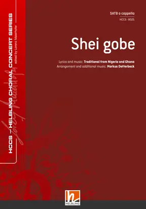 Shei gobe Choral single edition SATB