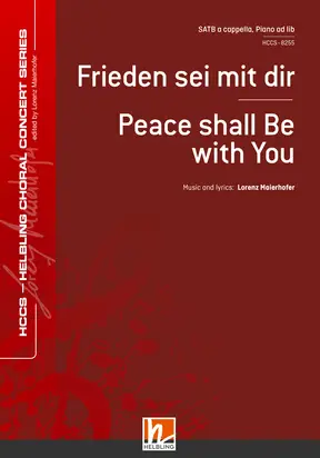 Peace shall Be with You Choral single edition SATB