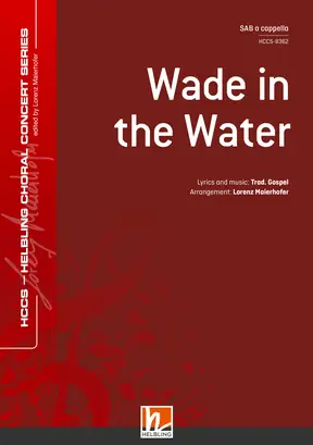 Wade in the Water Choral single edition SAB