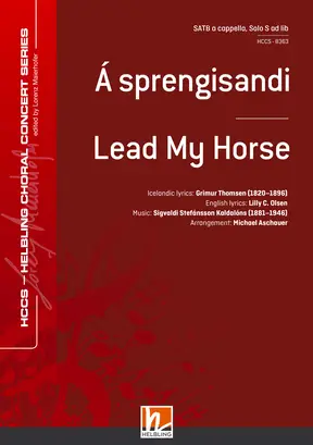 Á sprengisandi Choral single edition SATB