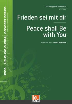 Peace shall Be with You Choral single edition TTBB